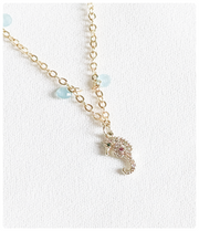 Collar en Acero Inoxidable con Caballito de Mar – Encanto Marino.