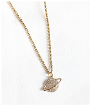 Collar planeta Elegancia Cósmica