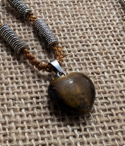 Collar corazón Jaspe Energía Natural