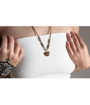 Collar corazón Jaspe Energía Natural