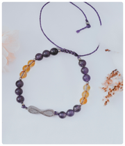 Pulsera Siempre Contigo Lila