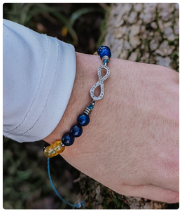 Pulsera Siempre Contigo Azul